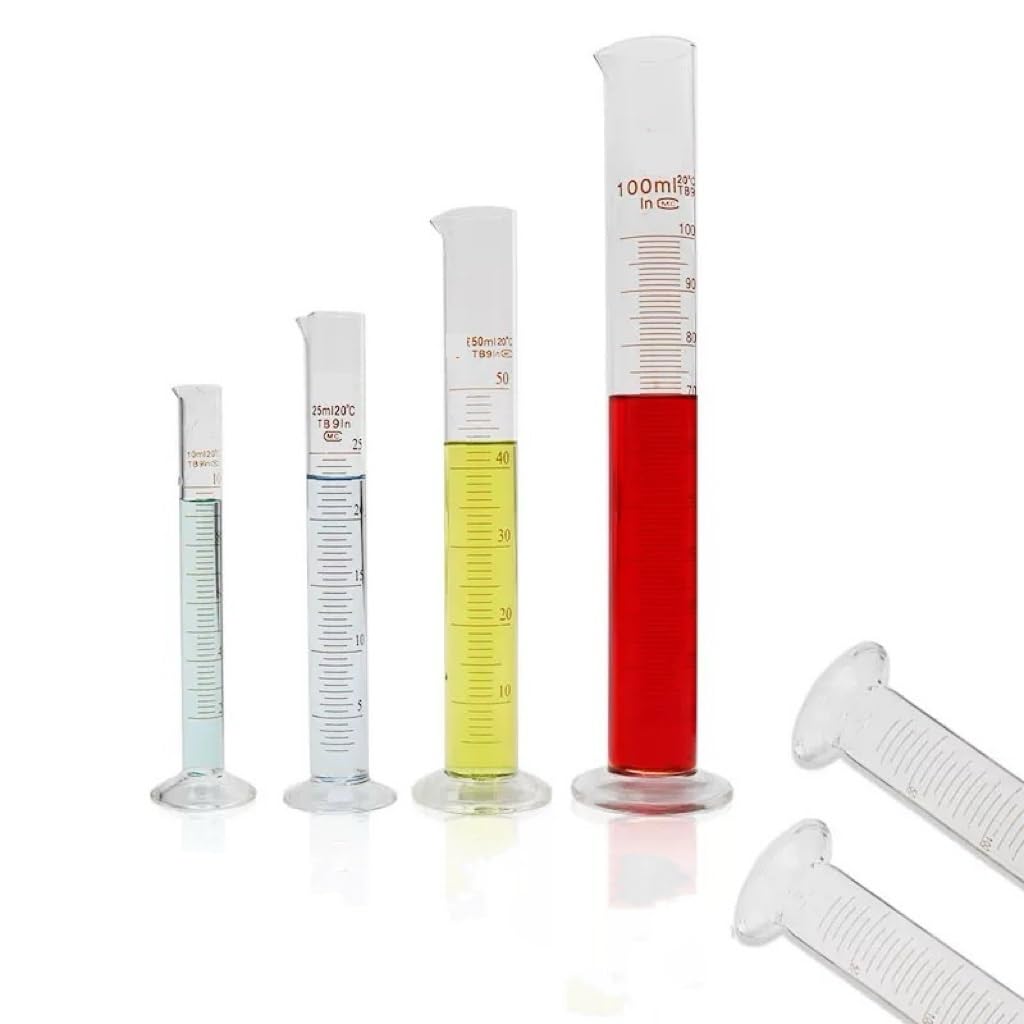 Laboratory Graduated Cylinders—Heavy-Duty Glass Measuring Instruments(50ml)