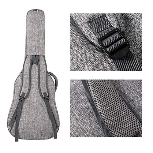 Nvshiyk Housse de transport pour guitare avec bandoulière souple et bretelles réglables (couleur : gris, dimensions… - Les Beatles, Paul McCartney, John Lennon, RIngo Starr, George Harrison Nvshiyk Housse de transport pour guitare avec bandoulière souple et bretelles réglables (couleur : gris, dimensions… – Image 3