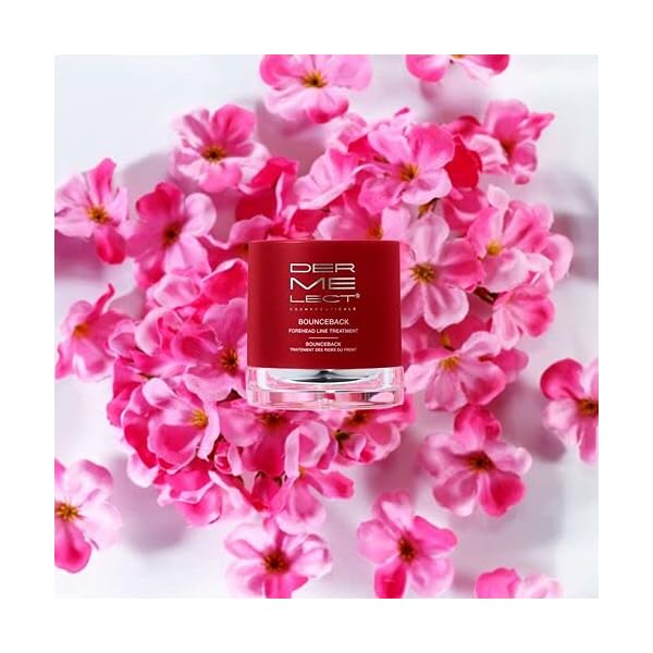 Dermelect Bounceback Forehead Line Treatment- With Anti-Aging Peptides to Smooth, Blur and Target Fine Lines & Wrinkles, 11 Lines, Frown Lines, Expression Lines, Facial Creases 1 oz