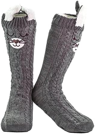 CityComfort Fluffy Slipper Socks For Women Non Slip Funny Socks For Her