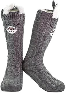 CityComfort Fluffy Slipper Socks For Women Non Slip Funny Socks For Her