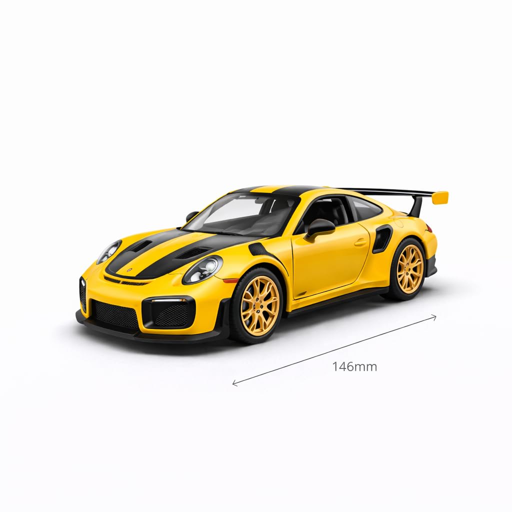 Wizplex MSZ Official Licensed Porsche 911 GT2 RS Diecast Model Car