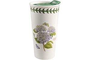Spode Botanic Garden 12oz Travel Mug - Hydrangea Motif