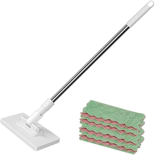 Miniatura 6 de Trapeador plano profesional de limpieza de piso de fregona para madera de centro comercial doméstico