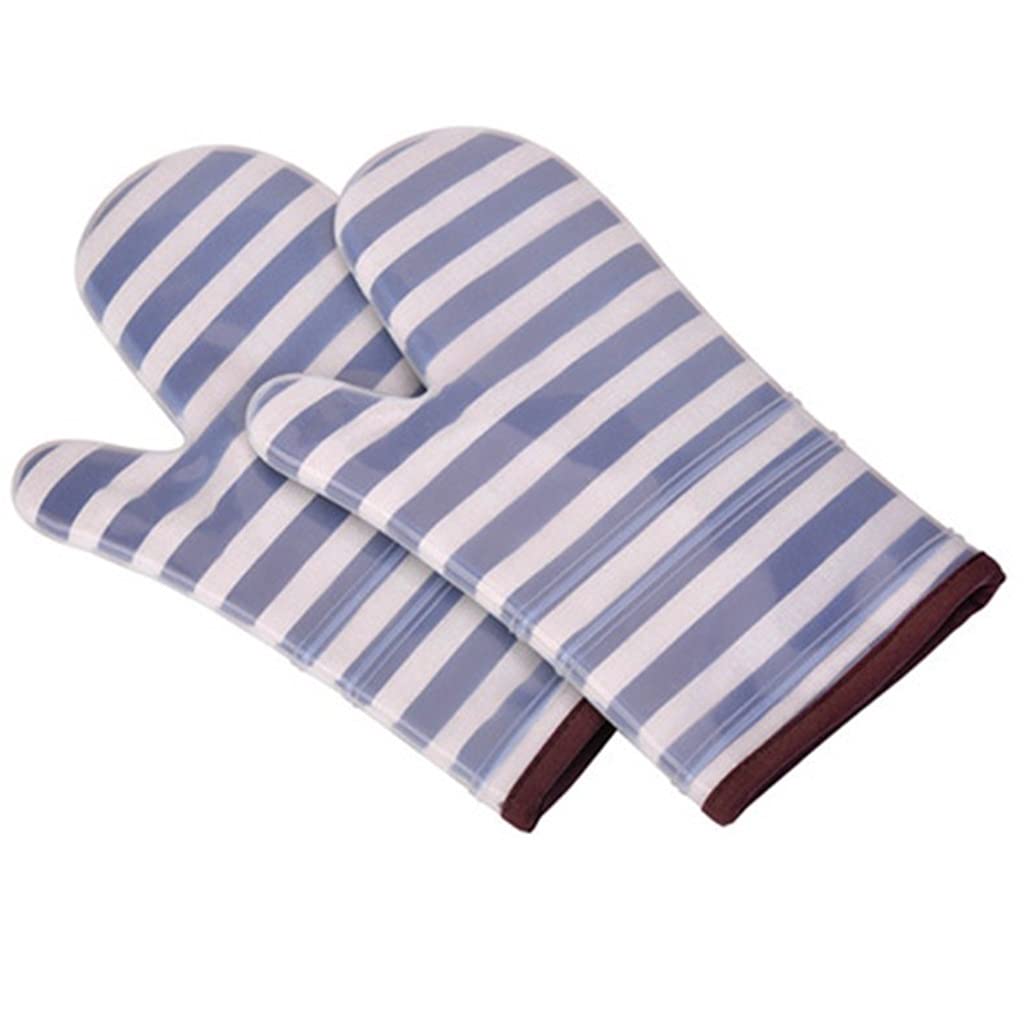 guanti resistenti al calore, Guanti da Forno, Guanti da Forno Resistenti al Calore, Guanti da Forno Silicone Addensato Isolamento Termico Resistente al Calore for Cottura Barbecue Guanti Commerciali F