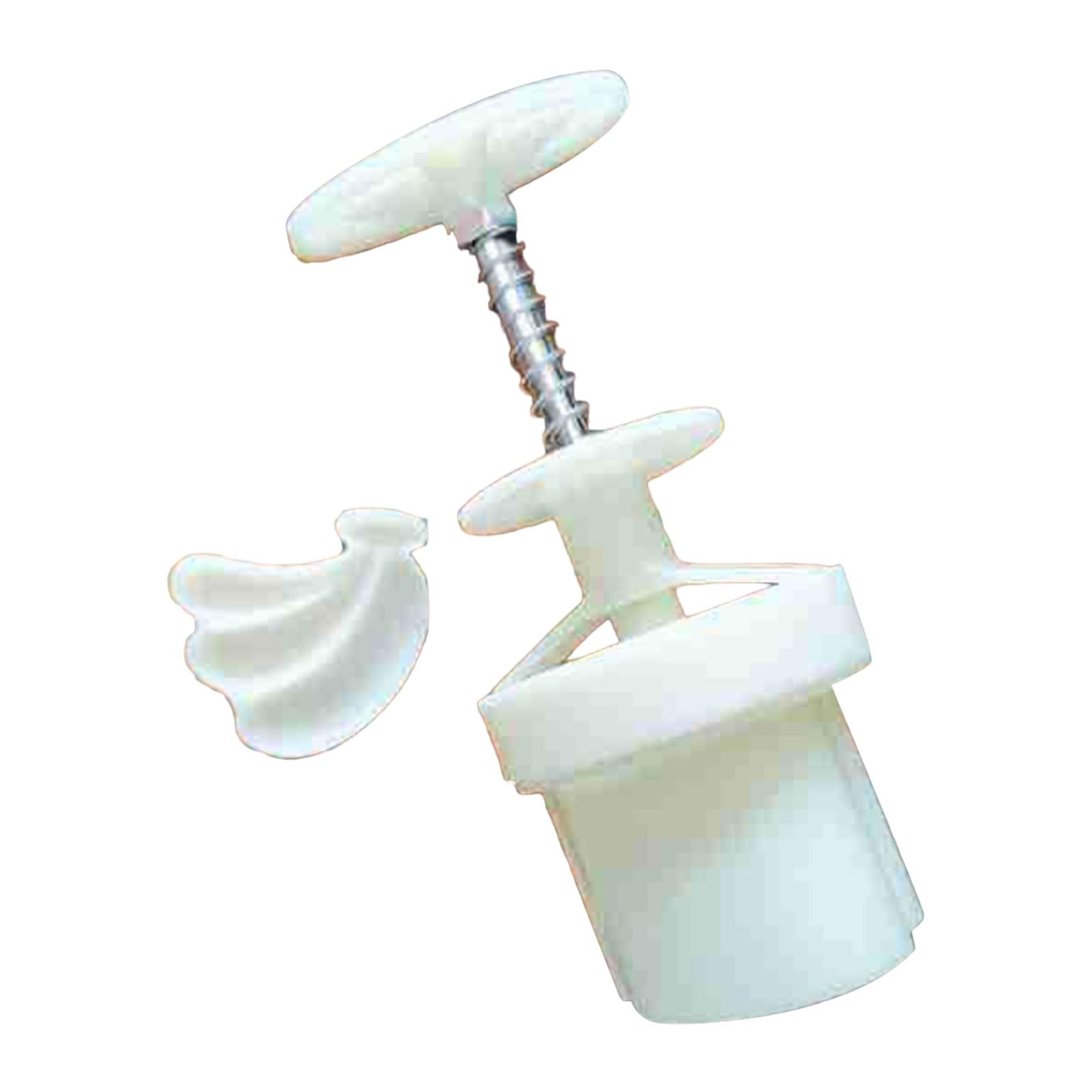 Kalttoy Molds Banana Shape Stamps Hand Press Mungs Bean Cake Molds Bakewares for Festival Bakings Banana Pastries