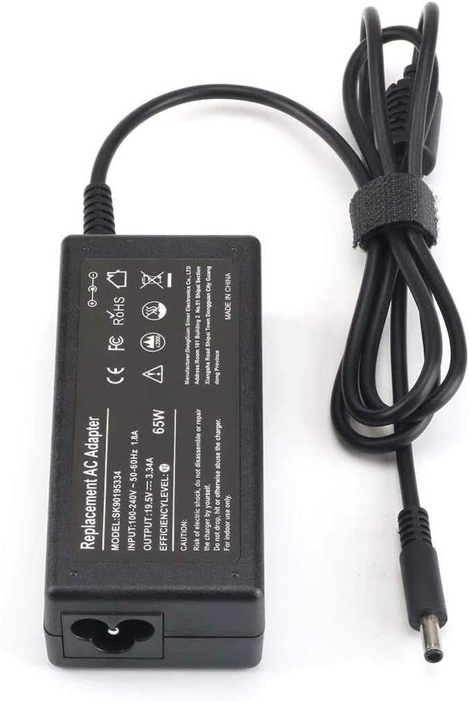 AC Adapter Charger for Dell Inspiron 11 3000 Series, I3152-6690GRY; Inspiron 11, I3148-8840SLV; Inspiron 13, I7348-5001SLV