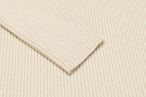 Image of COOFANDY Mens Ribbed Slim Fit Knitted Pullover Casual Turtleneck Sweater | Premium anti-shrink knit turtleneck. Soft, warm & stretchy-perfect for casual, work or outdoor wear in fall /winter.