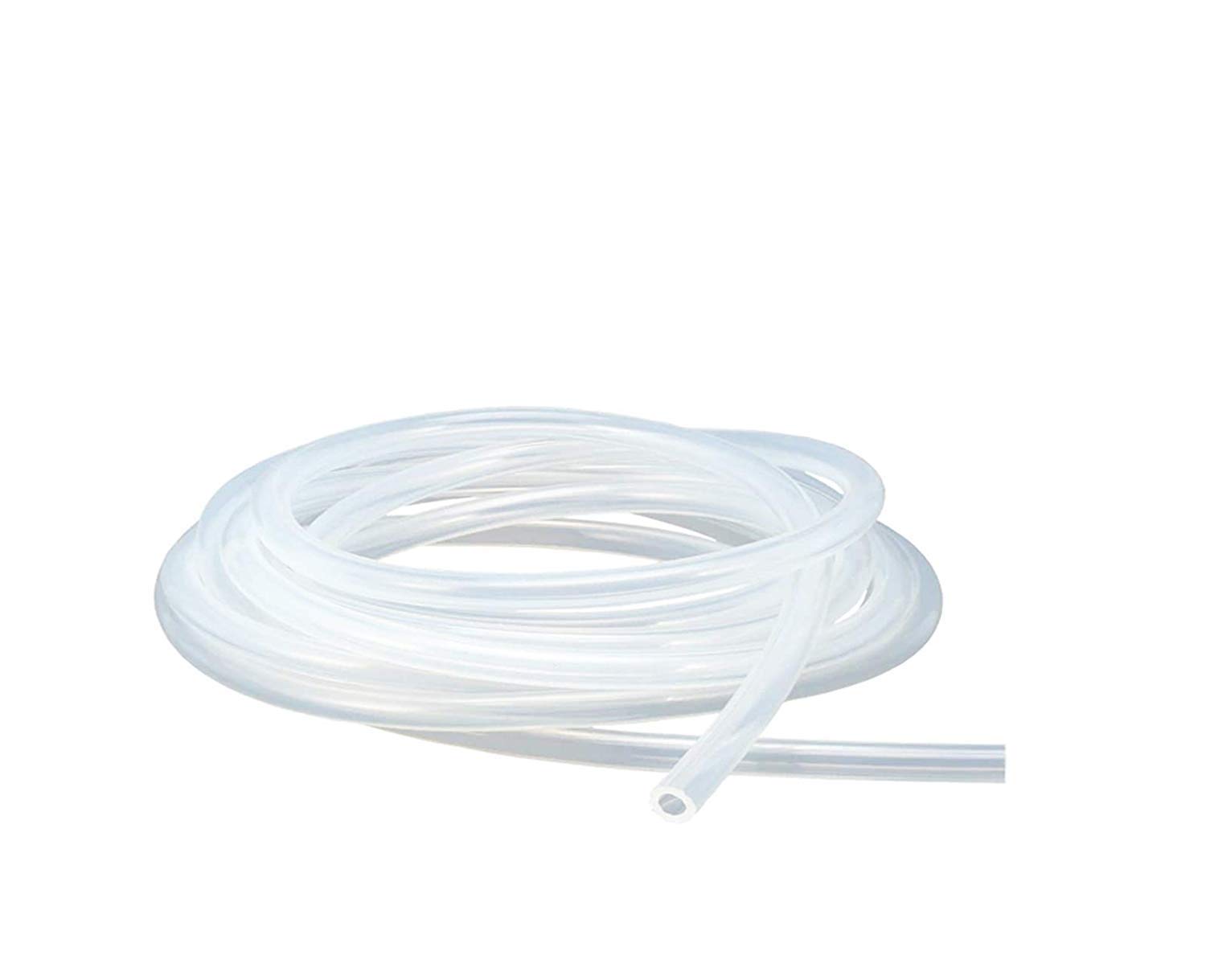 Flexibler Silikonschlauch Lebensmittelqualität 9mm ID x OD 12mm Wandstärke 1.5mm Wasserleitung, transparenter Schlauch 10 Meter Länge
