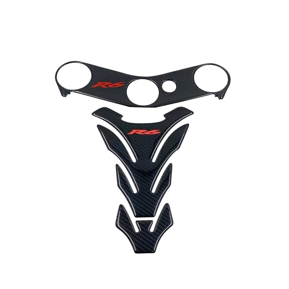 Motorcycle Fuel Tank Sticker Motorcycle Tank Pad Protector Stickers Case Motorcycle Fuel Tank Protector for YZF600 YZF-R6 R6S Tankpad Decals
