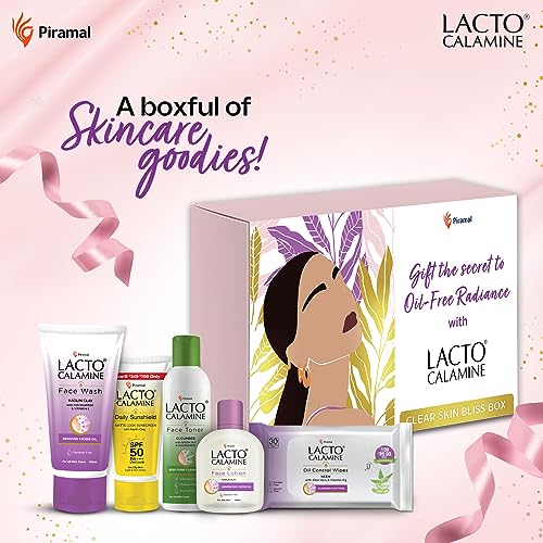 Lacto Calamine Premium Face Care Kit for Women | Face Wash, Sunscreen, Wet Wipes, Toner, Face Lotion | Set of 5 signature products | Rakhi Gift for Sister | Raksha Bandhan Gift... - Image 6