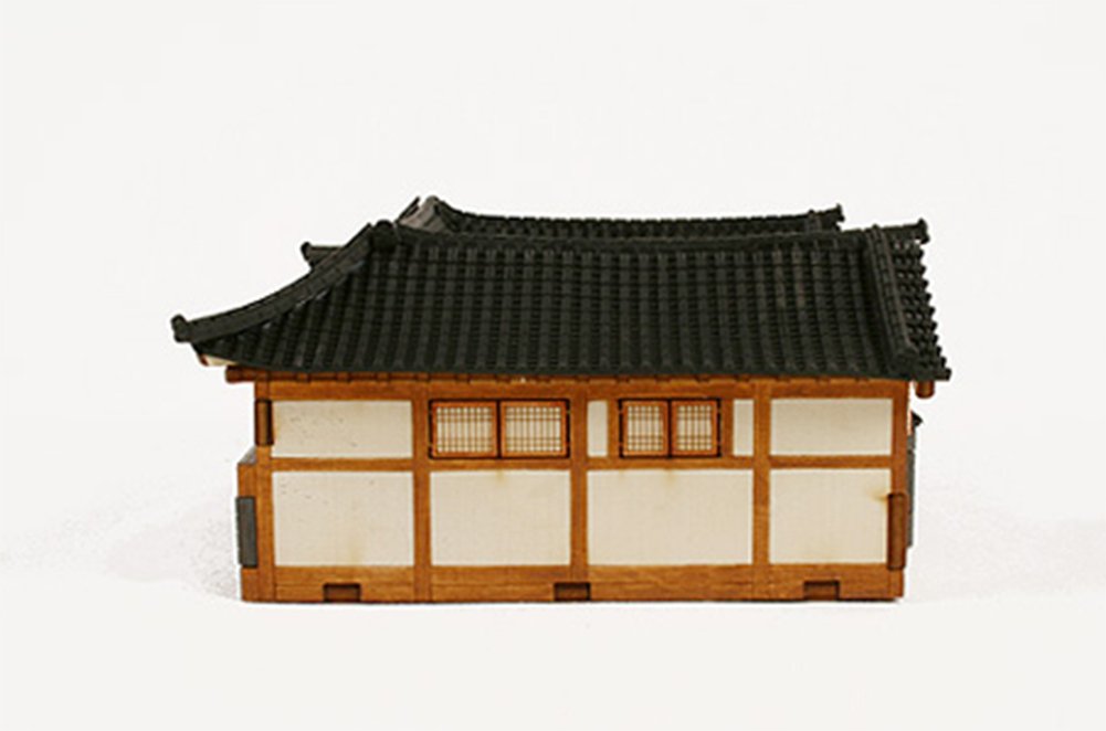 Desktop Holz Modellbausatz Seoul, Bukchon Hanok A/YG613