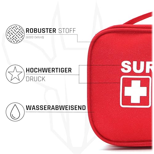 HAPPY DIKDIK Survival Bag für Papas - Lustiges Papa Geschenk für werdende Väter - Originelles Babypinkeln Geschenk zur Geburt oder zum… – Ansicht 5