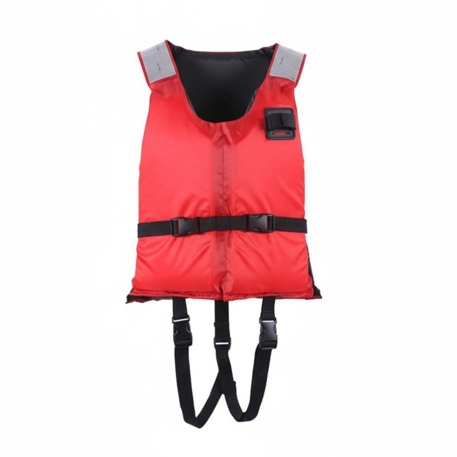Personal Flotation Device Reflective Strips High Buoyancy Survival Vest Adjustable Straps Fishing Vest for Fishers, Boating, Water Sports Adult-image-17