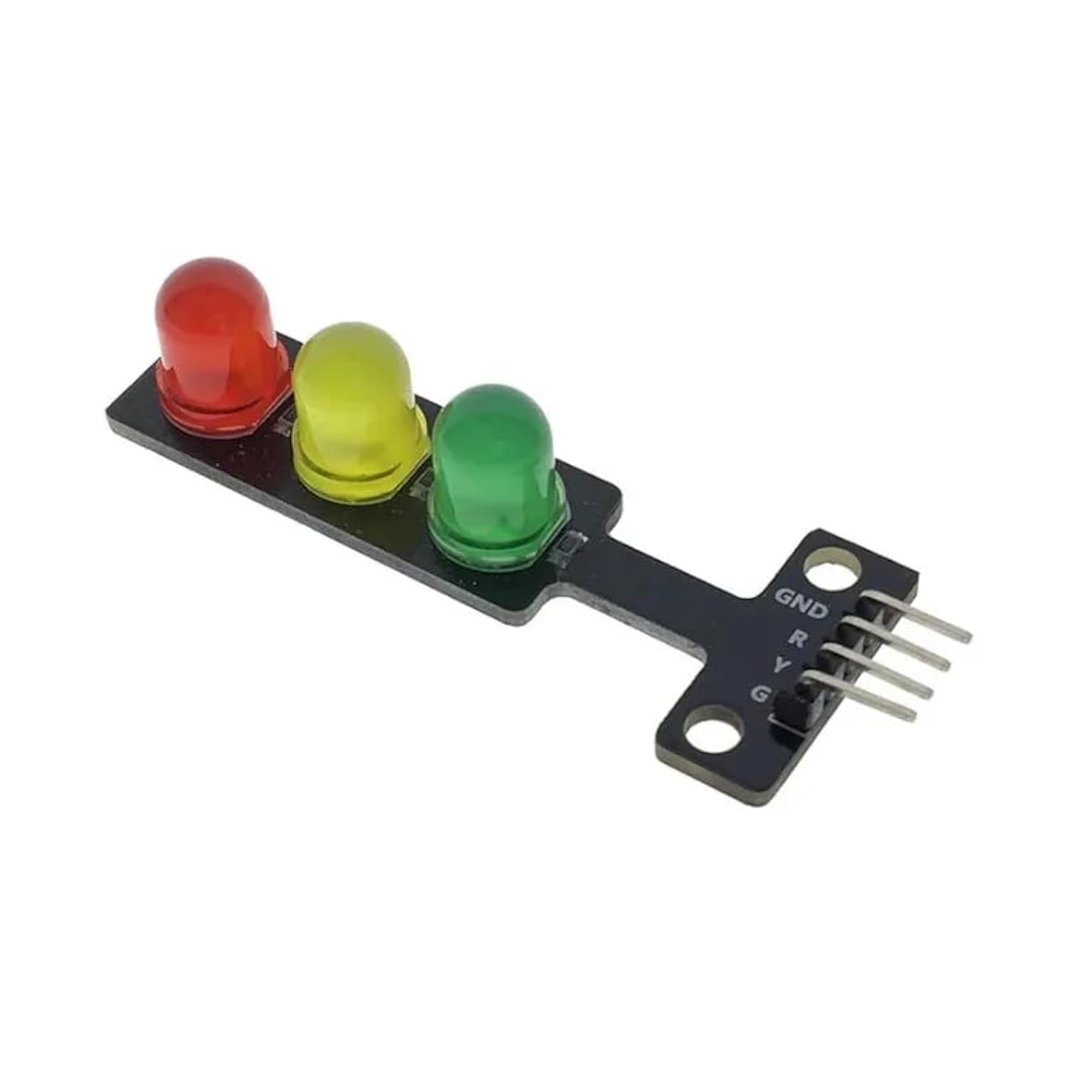SOLDOUT Mini 5V 5mm LED RGB Light for Traffic Red Yellow Green Light System Model Display Module Compatible with Arduino
