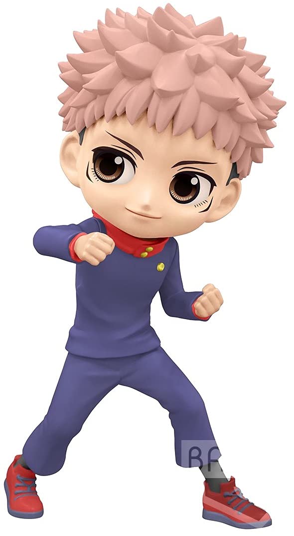BANPRESTO JUJUTUKAISEN Q Posket ITADORI YUJI Pastel Ver. PVC Figure Figure 13cm