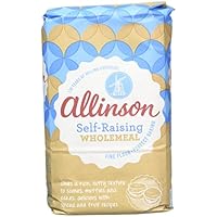 Allinson Flour Self-Raising Wholemeal Flour, 1 kg, Pack of 10