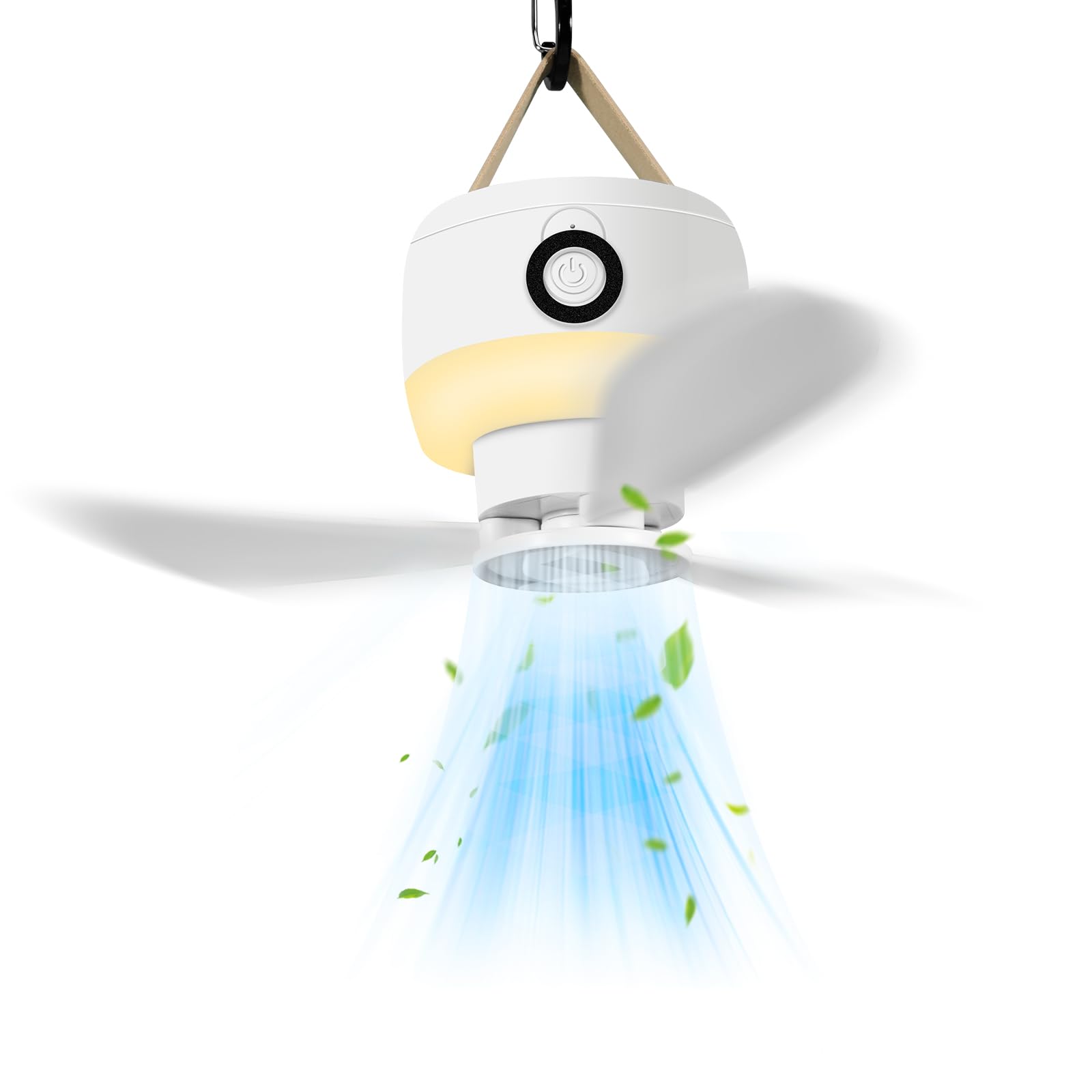 Ventilateurs de camping rechargeables USB pour nuits sous la tente