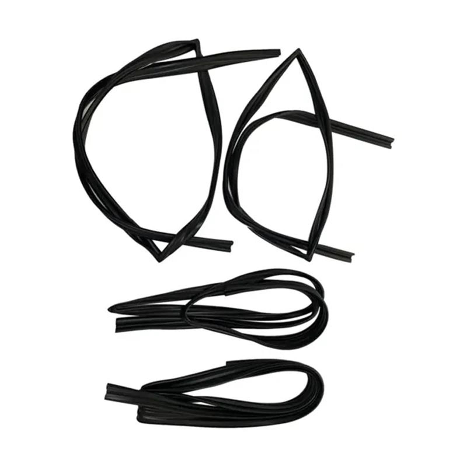 Fkhbzm One Color Door Glass Run Sealing Strip For Toyota For Land Cruiser Lx450 Weatherstrip 68141-60010 68151-60010 68142-60011 Leakproof