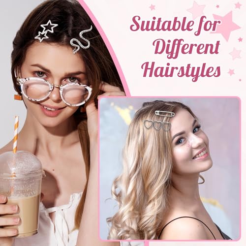 Set de 30 Pinzas para Cabello Estilo Y2K miniatura 5