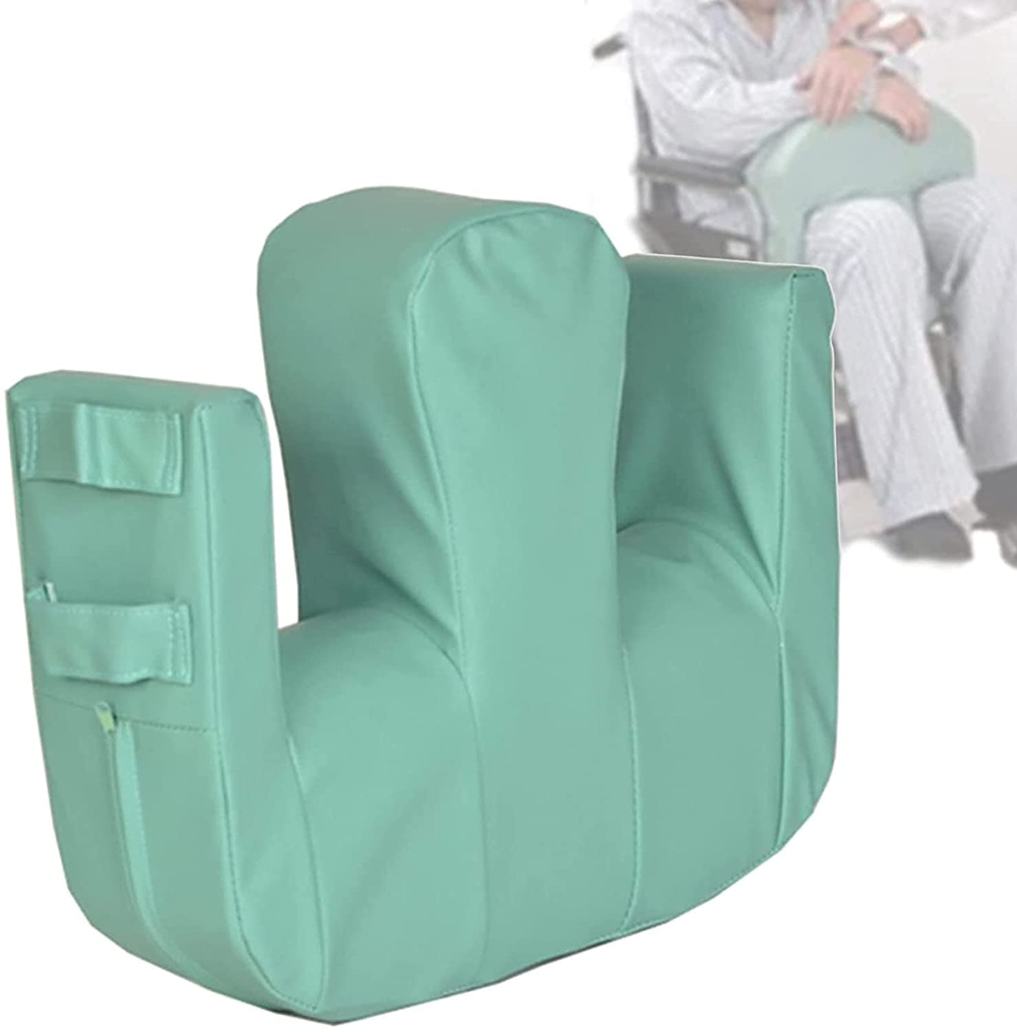 EHVYBDX Patient Turning Device Aid, Multifunctional Turning Device with PU Leather Help The Elderly Turn Over, Turning Aid