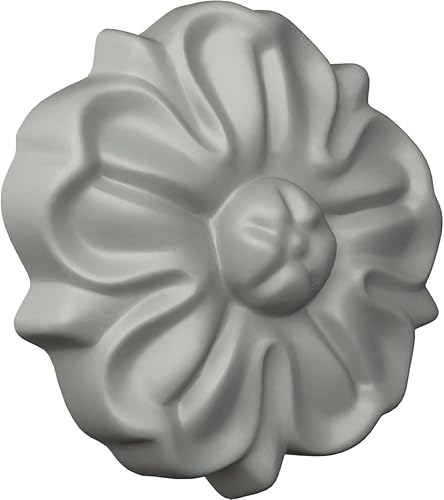 Miniatura 2 de Ekena Millwork ROS02X02NA Roseta redonda Nadia, 2 12"OD x 12"P, imprimado