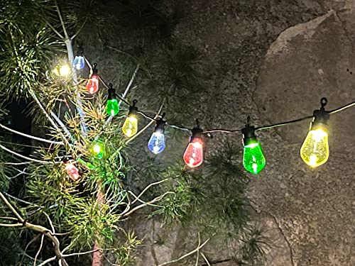 Guirlande guinguette extérieure 16 m LED multicolore connectable elume - 6