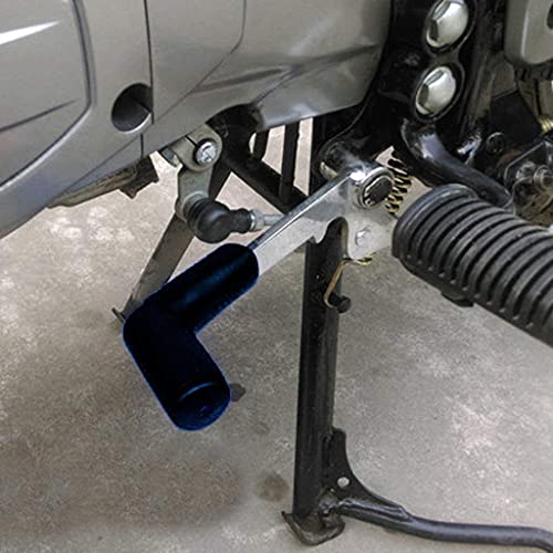Image of RA ACCESSORIES Gear Shift Rubber Cover L Shape Gear Shifter Cover | Bike Side Stand Shoe Guard