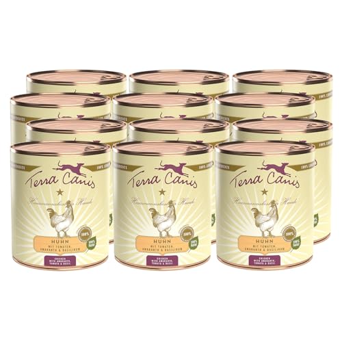Produktbild von Terra Canis Classic Huhn mit Tomate, Amaranth und Basilikum - 12 x 800 g