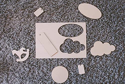 10 x Stück Sperrholzplatte 3mm 30x21 cm - Bastelholz A4- Birkensperrholz für Holz Deko, Kunst & Laser – Holzplatte zuschnittfähig, hochwertiges Sperrholz