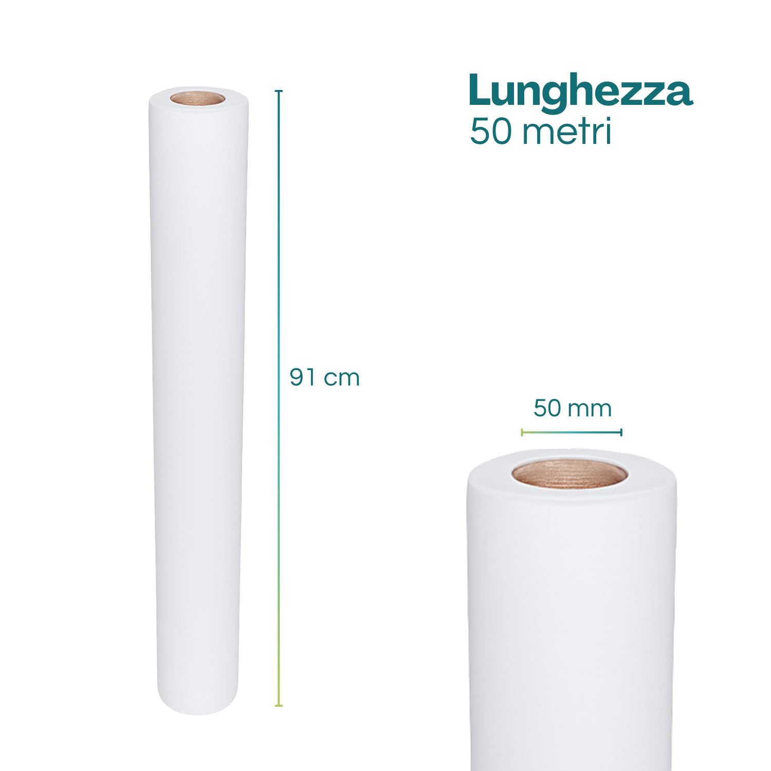 Palucart carta plotter 91 cm x 50 m 90 gr mq cartone da 4 rotoli plotter