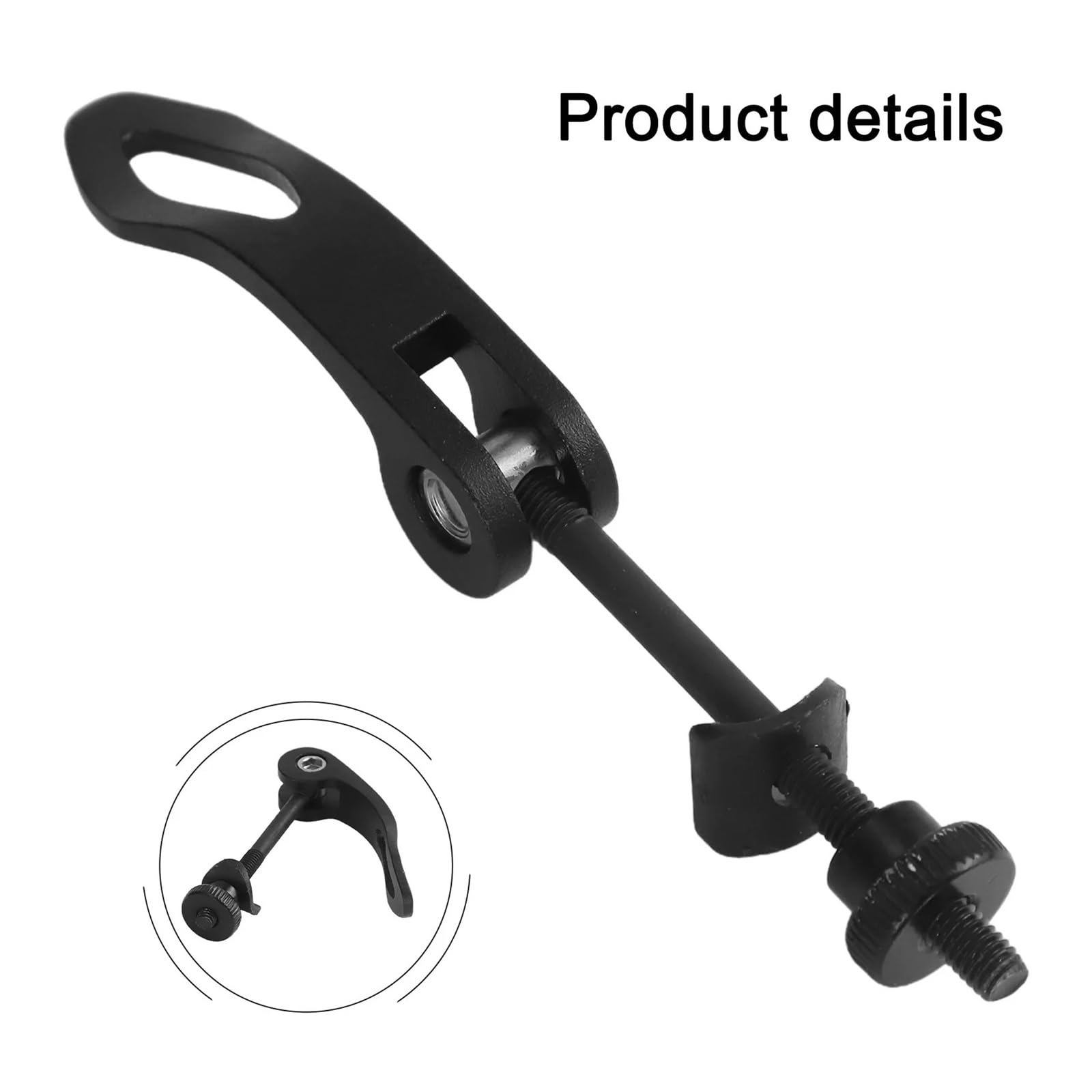 Vite a sgancio rapido per morsetto sedile 5 Pezzi Di Vite Serraggio Del Sedile For Bicicletta M5 Leggera E Portatile, Comoda Parte Della Bici For La Regolazione(M5X32mm)