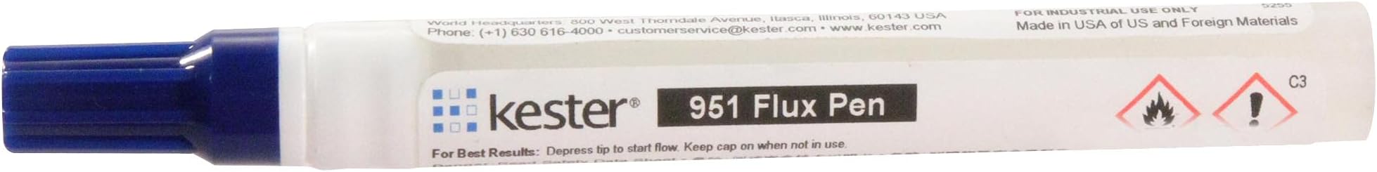 Kester - 83-1000-0951 - Solder Flux Soldering 0.33 fl.oz (US) Pen Applicator No Clean-6pack