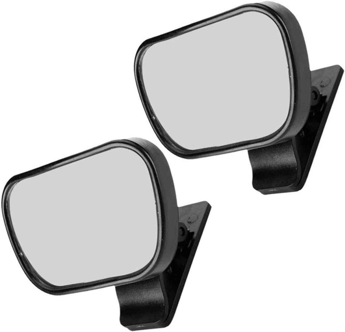 Rear View Mirror Compact and Portable Glass and Plastic 2pcs with 360° Adjustable Suction Cup Car Mirror Ensuring Safety for Car Back Seat for Rear Facing Seats