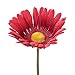 10pcs Sunflower Silk Artificial Fake Daisy Chrysanthemum Flowers Plastic Sun Chrysanthemum, Simulation Gerber, Dimorphotheca DIY Flower Bouquet for Party Room Home Decoration (Red)