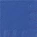 Paper Napkins, 6.5" x 6.5", Royal Blue, 20 Count