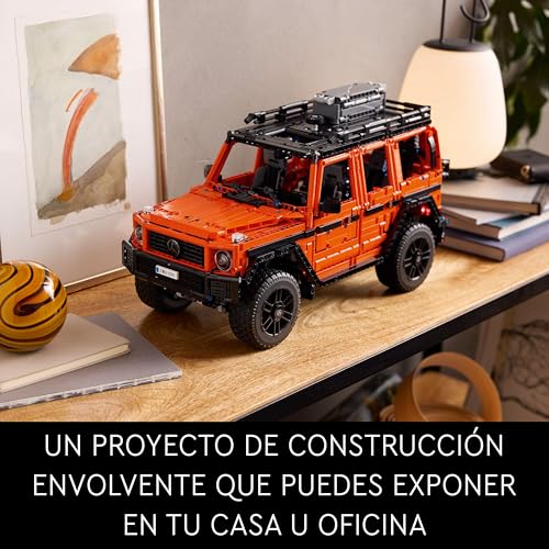 Miniatura 6 de LEGO Technic Mercedes-Benz G 500 Professional Line Kit de Construcción, Maqueta de Coche Clase G para Adultos, Regalo para Hombres y Mujeres Fans de los 4x4, Decoración del Hogar 42177