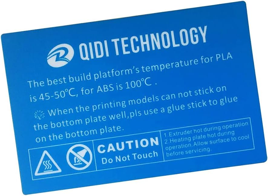 3D Printer Parts & Accessories - QIDI Technology 3D Printer Upgrade PC Glue for QIDI TECH I - (Size: 1.75mm)