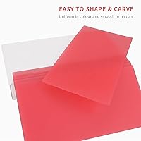 Vista 4 de Hojas de cera para placa base dental, no se pueden utilizar para dentaduras postizas, placa base rosa, modelado, cera de moldeo, cera no encogible