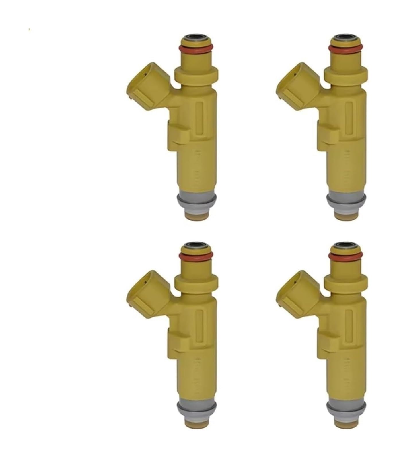 Wekpopmevl One Color Oil Petrol Fuel Injector Nozzle For Toyota For Corolla- E11 1.4L 16V Fuel Injector Nozzle 1/4X 23209-11130 23250-11130 2320911130 2325011130 Injectors Car(4Pcs)