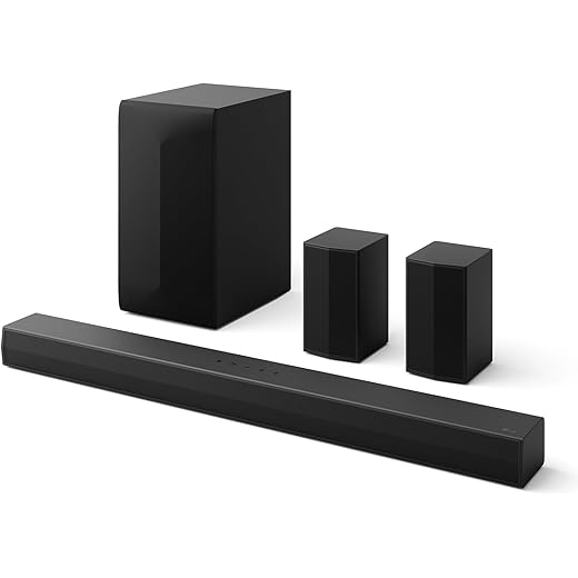 LG Soundbar S65TR 600W 51 Ch Home Theater Soundbar with Dol