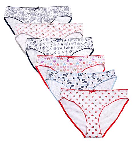 ABClothing Women's Breathable Underwear Multipack (Assorted) L