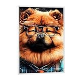 artboxONE Poster mit weißem Rahmen 18x13 cm Für Kinder 