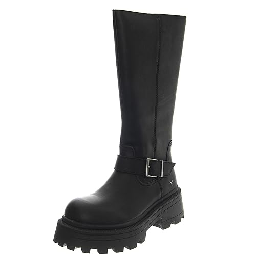 Windsor Smith, TRACE Fashion Stiefel aus Leder - 40 EU - Schwarz