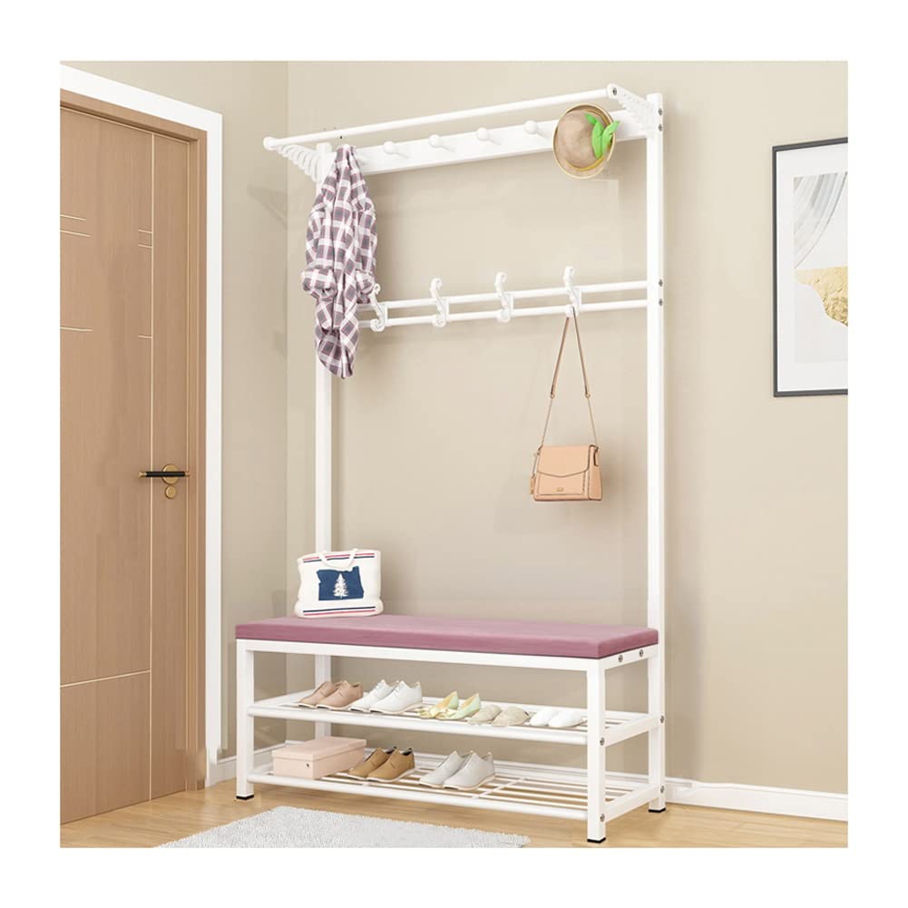 Clothes Rail Shoe Bench Coat Rack Coat Hanger Clothes Rack Entrance Hall Coat Rack Sturdy freestanding Coat Rack