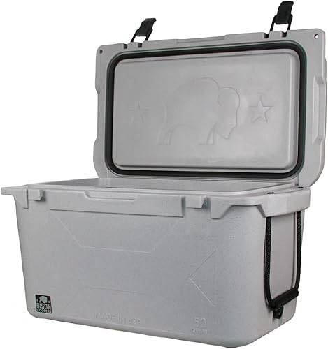 Miniatura 7 de Bison Coolers Caja enfriadora extra grande de 125 cuartos de galón para cerveza, líquido o almuerzo, incluye 5 años de garantía  Fabricado en los