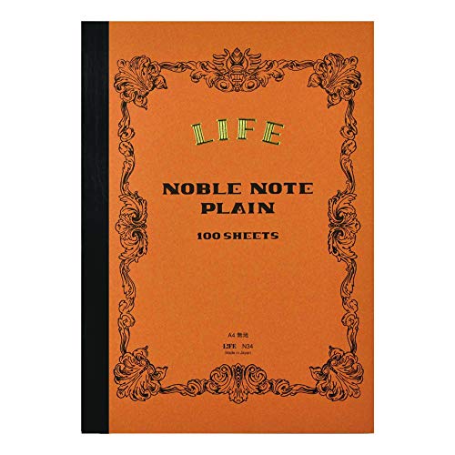 Cahier de notes A4 uni LIFE pour écrire sans bavure sur papier exceptionnel