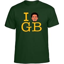 Jordan Love I Love GB Green Bay Shirt T-Shirt