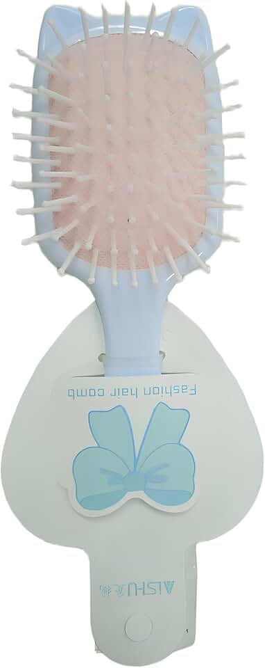 Pente Escova Infantil Desembaraçante Formato Gatinho Cerdas Macias