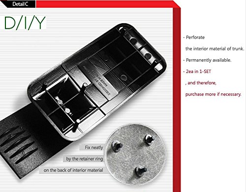 Status Car Automotive Multi Purpose Universal Trunk Lid Umbrella Golf Club Stick Holder Hanger For Suv Auto Car Vehicle Black #TOP3